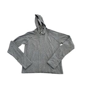 Fabletics Women's Gray Hooded Pullover Hoodie Size S Casual‎ Long Sleeve